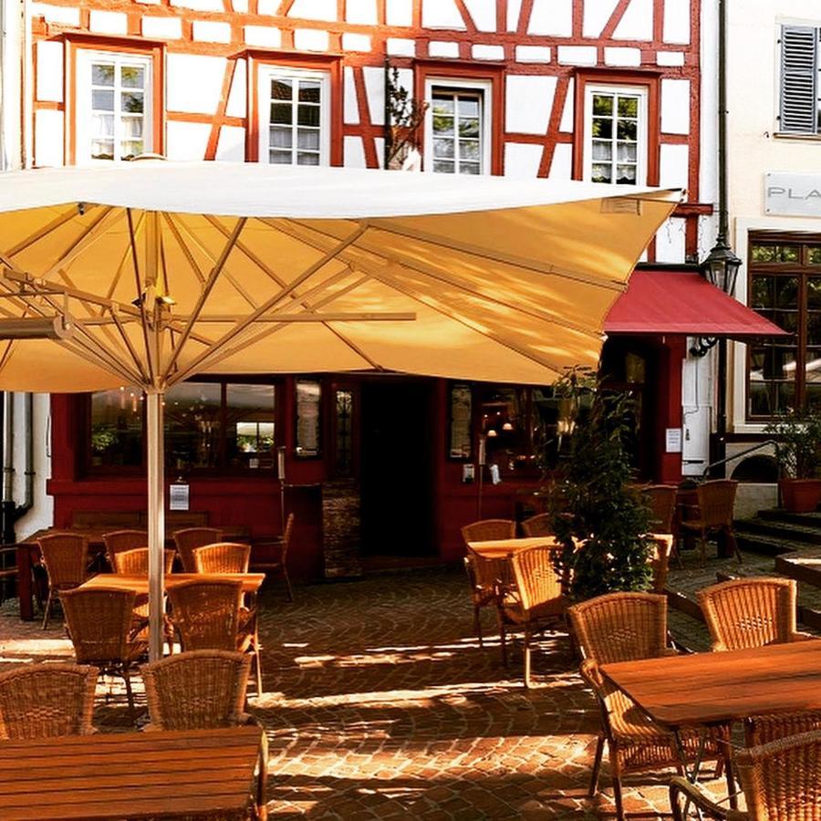 Marktplatzhotel - Restaurant Tafelspitz Weinheim Esterno foto
